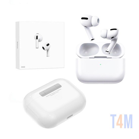 Auriculares True Inalámbricos Hoco EW20 Bluetooth V5.1 Blanco